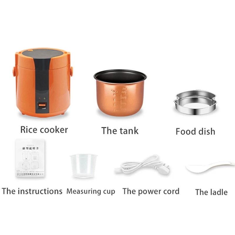 1/2 Layer Electric Heated Lunch Box Portable Fast Heating Electric Rice Cooker Food Container Box Food Warmer For Student Office
1/2 Layer Electric Heated Lunch Box Portable Fast Heating Electric Rice Cooker Food Container Box Food Warmer For Student Office