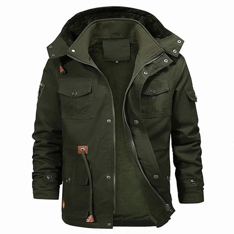 New Brand Winter Casual Fleece Hooded Coat Men Mans Parkas Jacket Coat Plus Size 5XL Outwear Fashion Russian Parka Jacket 46-58
New Brand Winter Casual Fleece Hooded Coat Men Mans Parkas Jacket Coat Plus Size 5XL Outwear Fashion Russian Parka Jacket 46-58