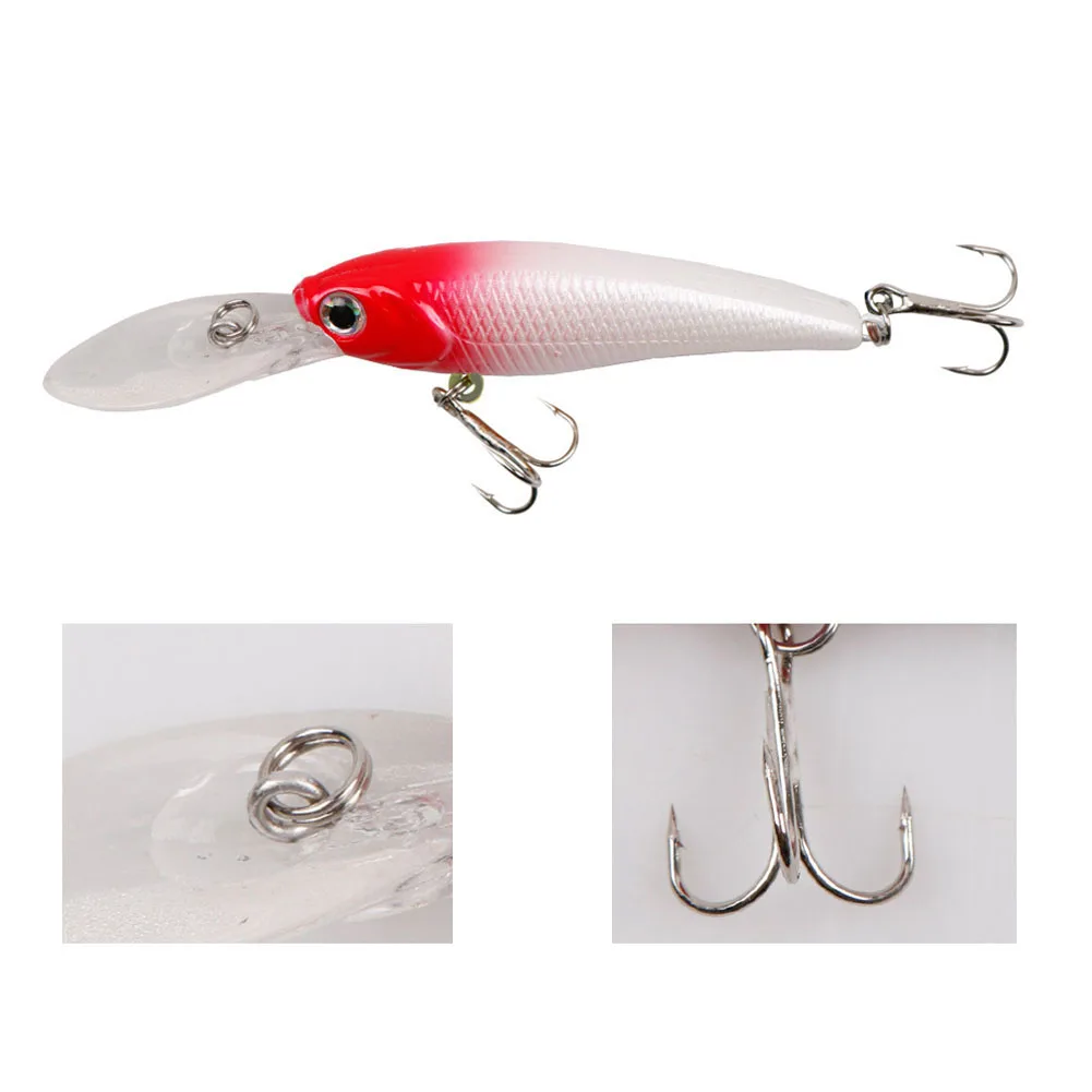12g 11cm Fishing Lure Hook Artificial Crankbait Tackle Fishing Bionic Minnow Bass Perch Cuttlefish Bait Floating Lure
12g 11cm Fishing Lure Hook Artificial Crankbait Tackle Fishing Bionic Minnow Bass Perch Cuttlefish Bait Floating Lure