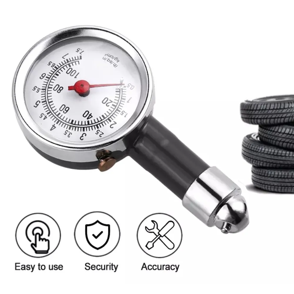 Universal Metal Campervan Car Mechanical Tire Pressure Gauge Air Pressure Meter Tester Diagnostic Portable Tyre Pressure Meter
Universal Metal Campervan Car Mechanical Tire Pressure Gauge Air Pressure Meter Tester Diagnostic Portable Tyre Pressure Meter