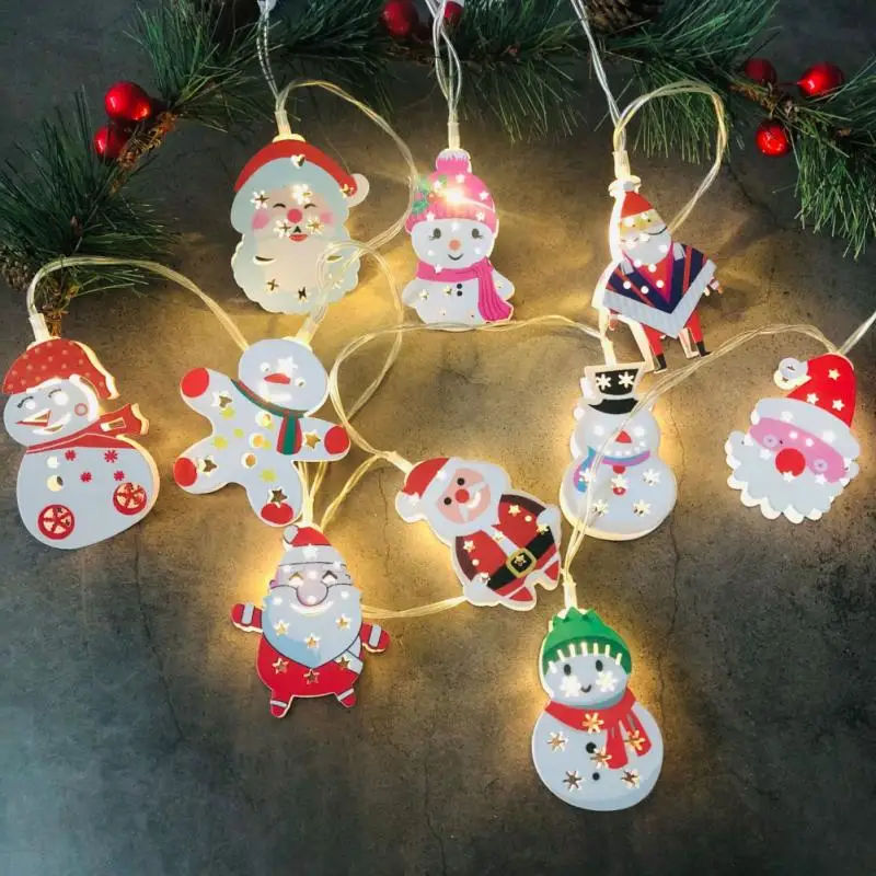 20 LEDs Christmas LED String Light Xmas Tree Snowman Santa Claus String Light Battery Operated Christmas For Party Home Decor
20 LEDs Christmas LED String Light Xmas Tree Snowman Santa Claus String Light Battery Operated Christmas For Party Home Decor