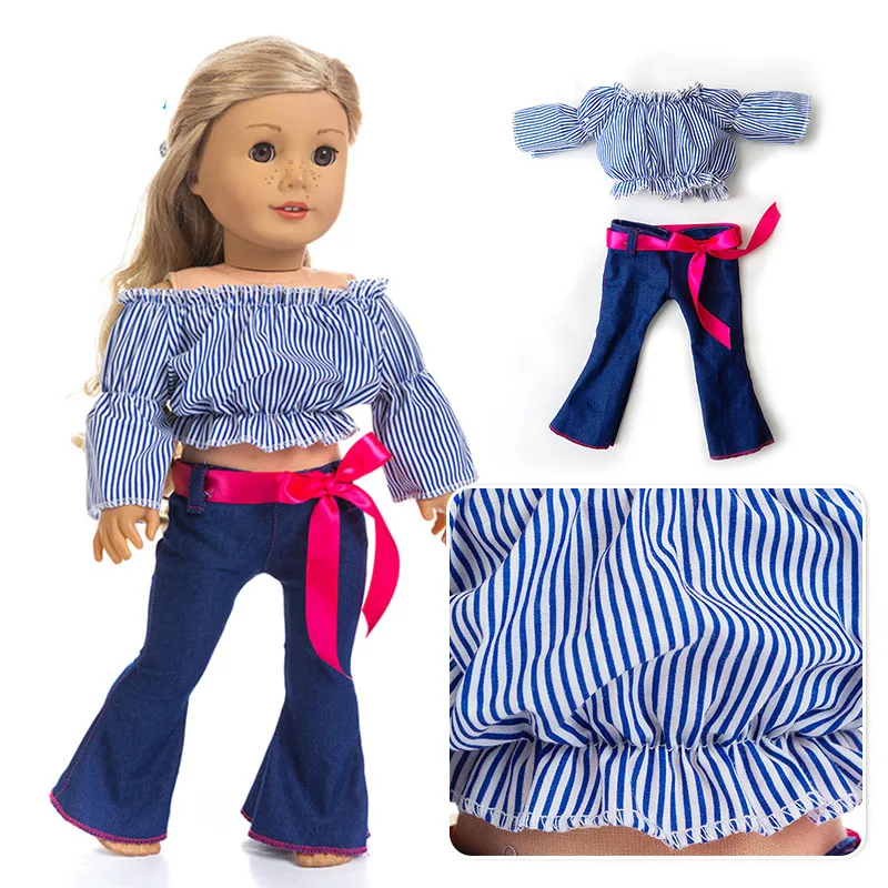 Baby New Born Fit 17 inch 43cm Doll Clothes Skate 3-Piece Suit Denim Purple Dress Swimsuit American Dress Girl For Baby Gift
Baby New Born Fit 17 inch 43cm Doll Clothes Skate 3-Piece Suit Denim Purple Dress Swimsuit American Dress Girl For Baby Gift