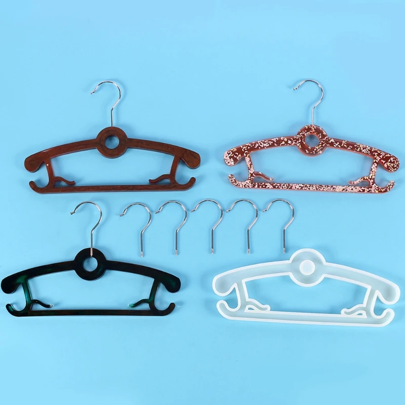 Clothes Hanger Epoxy Resin Mold Clothing Stand Rack Silicone Mould DIY Crafts Jewelry Ornaments Casting Tool
Clothes Hanger Epoxy Resin Mold Clothing Stand Rack Silicone Mould DIY Crafts Jewelry Ornaments Casting Tool