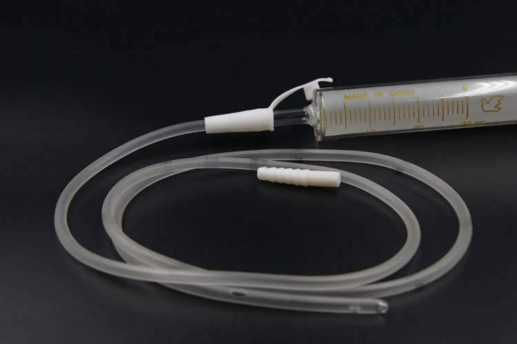 Genuine one-time use gastric silicone tube flow food feeding esophageal esophagus F6-F24
Genuine one-time use gastric silicone tube flow food feeding esophageal esophagus F6-F24