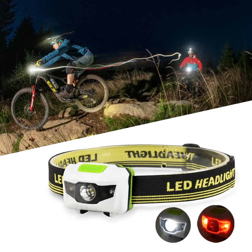 1pcs LED Headlamp Flashlight Waterproof Headlight Super Bright Head Torch Red/White Lighting Modes 90°wider Adjustable Angle
1pcs LED Headlamp Flashlight Waterproof Headlight Super Bright Head Torch Red/White Lighting Modes 90°wider Adjustable Angle