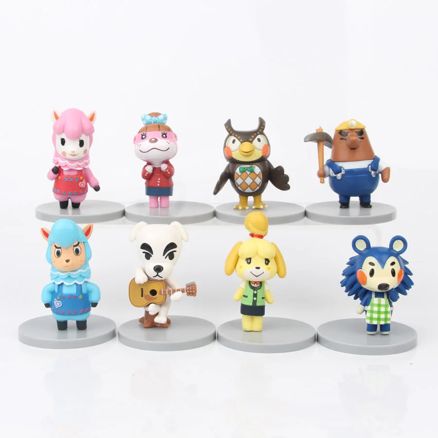Random One Piece Animal Crossing PVC Action Figure Model Toys Tom Nook Jingjiang KK Isabelle Cake Decoration Doll Figures
Random One Piece Animal Crossing PVC Action Figure Model Toys Tom Nook Jingjiang KK Isabelle Cake Decoration Doll Figures