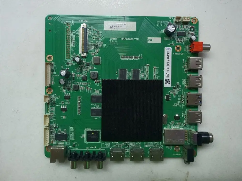 MSD6A838-T8E Original provide motherboard MSD6A838-T8E for 4k Smart TV 55 Inch 75INCH 49INCH
MSD6A838-T8E Original provide motherboard MSD6A838-T8E for 4k Smart TV 55 Inch 75INCH 49INCH