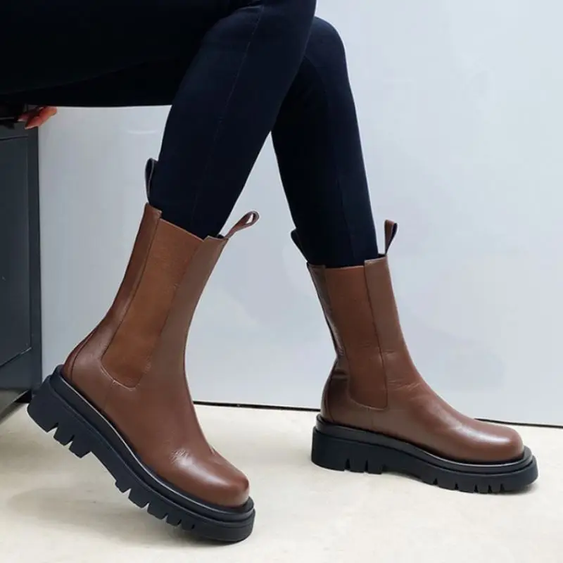 Rizabina Real Leather Short Boots Women Fashion Platform Warm High Heel Winter Shoes Woman Casual Daily Boot Footwear Size 34-39
Rizabina Real Leather Short Boots Women Fashion Platform Warm High Heel Winter Shoes Woman Casual Daily Boot Footwear Size 34-39