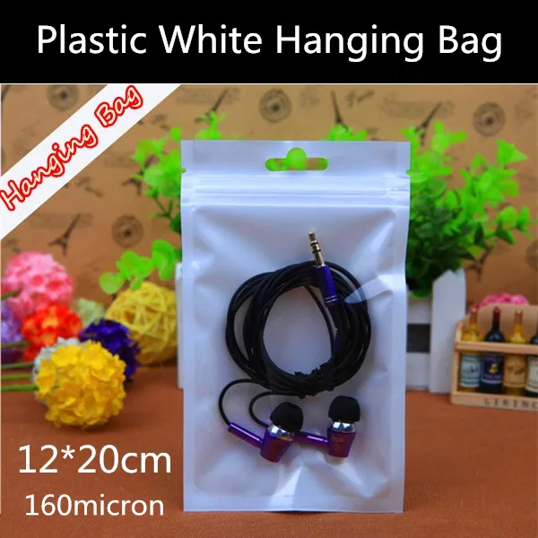 Wholesale 100pcs 12x20cm 160micron Laminated Plastic Gift Hanging Bag White Translucent Garment/T-shirt Bag
Wholesale 100pcs 12x20cm 160micron Laminated Plastic Gift Hanging Bag White Translucent Garment/T-shirt Bag
