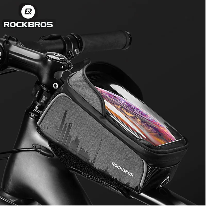 ROCKBROS 6.5 Inch Bike Bag Touch Screen Tube Bag Waterproof High Capacity MTB Road Bicycle TPU Saddle Bag Bike Accessories
ROCKBROS 6.5 Inch Bike Bag Touch Screen Tube Bag Waterproof High Capacity MTB Road Bicycle TPU Saddle Bag Bike Accessories