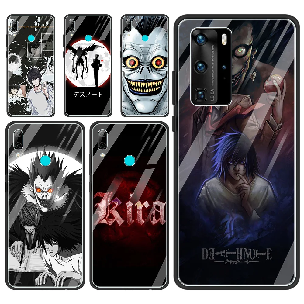 Стеклянный чехол для Huawei P30 P40 P20 P10 Lite Pro Plus P Smart 2019 2020 2021 силиконовая задняя крышка