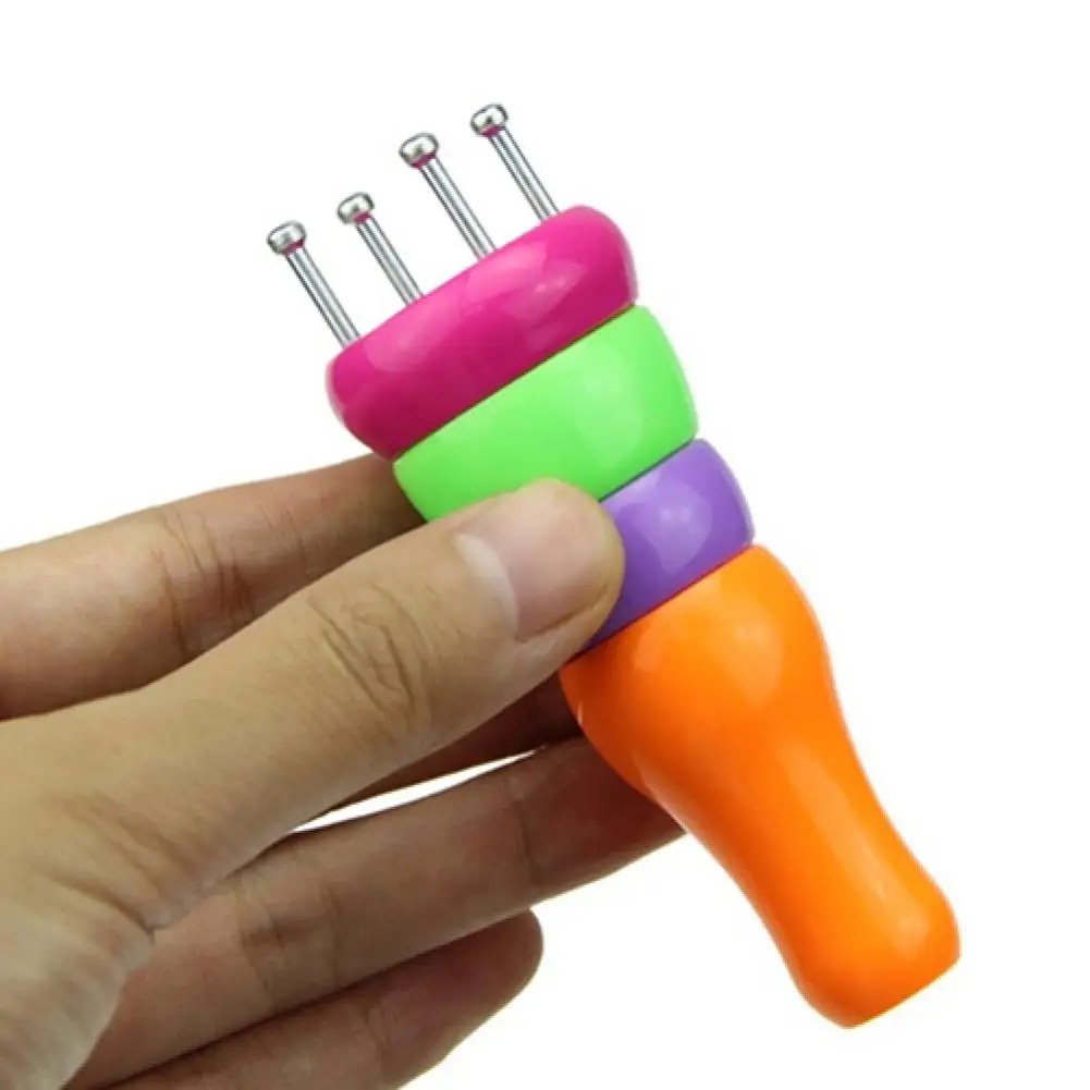 Plastic Yarn Wool Knitter Knitting Doll Dolly DIY Rope Braided Loom Craft Maker Clothing Sewing Accessories
Plastic Yarn Wool Knitter Knitting Doll Dolly DIY Rope Braided Loom Craft Maker Clothing Sewing Accessories