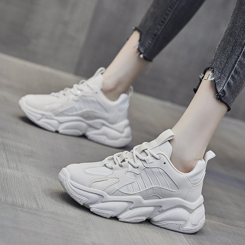 Spring Casual Sneakers Women Breathable Platform Sport Shoes Running Comfortable Chunky Sneakers Female Fashion Zapatillas Mujer
Spring Casual Sneakers Women Breathable Platform Sport Shoes Running Comfortable Chunky Sneakers Female Fashion Zapatillas Mujer
