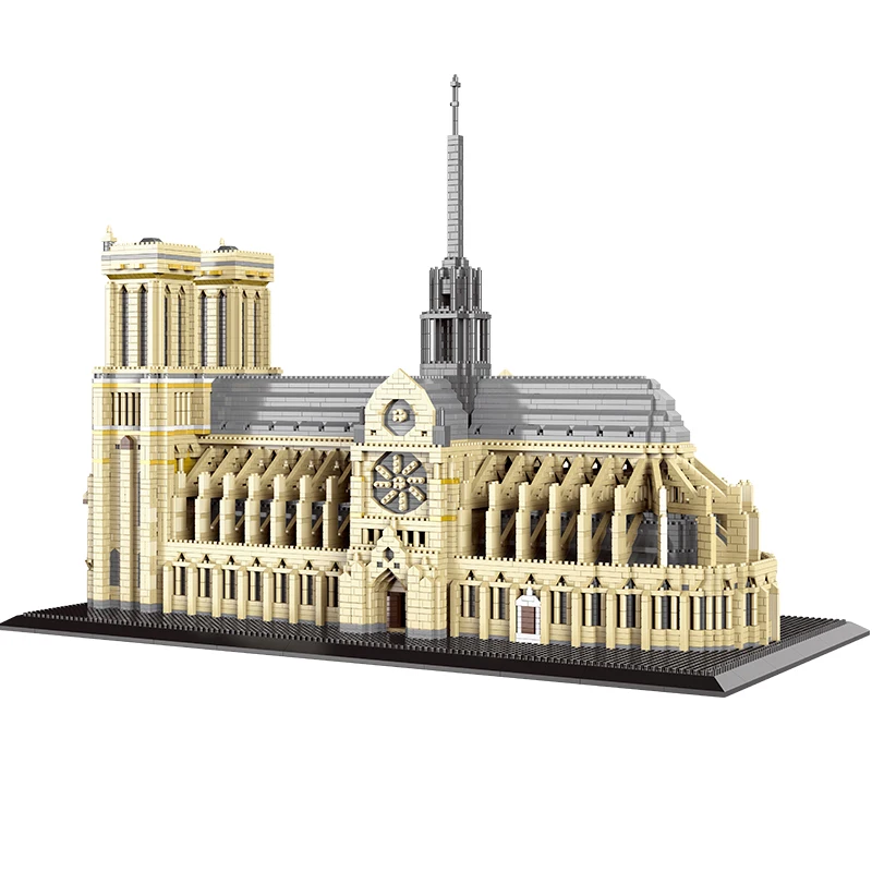 Miniature Diamond Building Block Building Series Notre Dame De Paris Inserting Building Blocks Educational Toys
Miniature Diamond Building Block Building Series Notre Dame De Paris Inserting Building Blocks Educational Toys