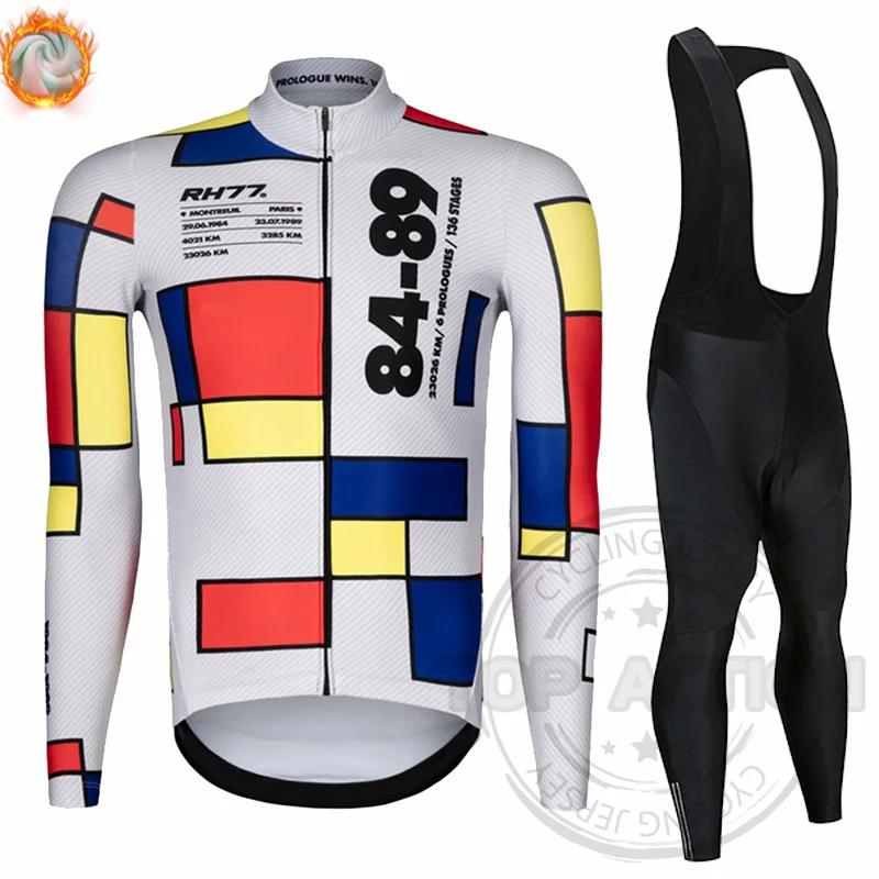 Winter Bike RH77 Long Sleeve Bike Cycling Suit Set Warm Fleece Mountain Bike Wool Ropa Ciclismo
Winter Bike RH77 Long Sleeve Bike Cycling Suit Set Warm Fleece Mountain Bike Wool Ropa Ciclismo