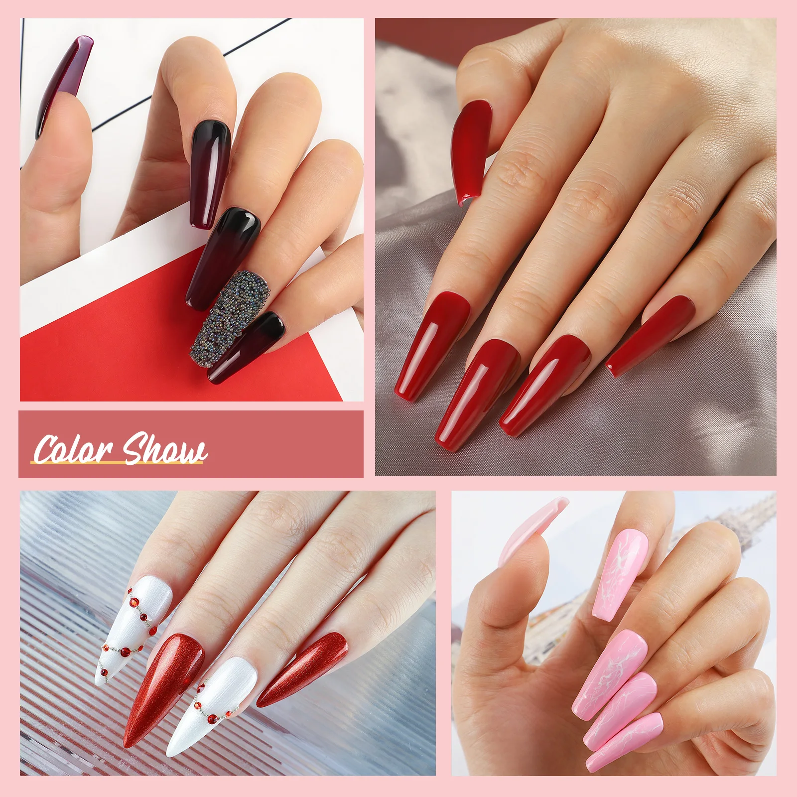 COSCELIA Nail Gel Polish Kit Manicure Kit With Nail Lamp Dryer Colors 15ml UV Gel Nail Extension Gel All For Manicure Tools
COSCELIA Nail Gel Polish Kit Manicure Kit With Nail Lamp Dryer Colors 15ml UV Gel Nail Extension Gel All For Manicure Tools