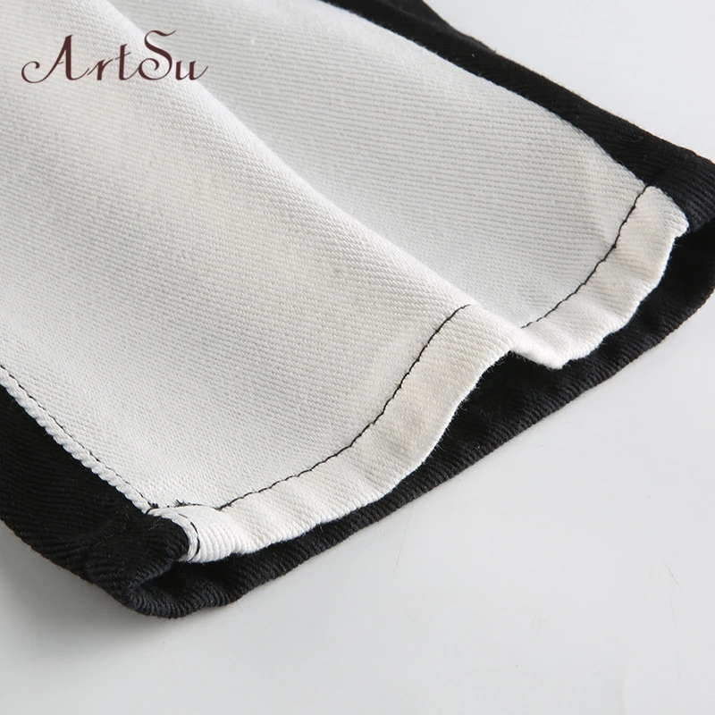 Artsu Winter Color Contrast Patchwork Jeans Women High Waist Fashion Streetwear Denim Pants Straight Trousers Cargo Pants 41933
Artsu Winter Color Contrast Patchwork Jeans Women High Waist Fashion Streetwear Denim Pants Straight Trousers Cargo Pants 41933