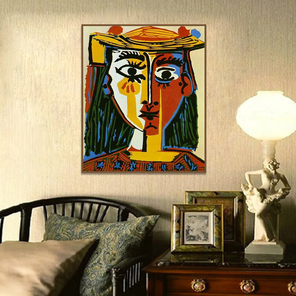 Pablo Picasso -Cubism Canvas Painting Abstract Posters and Prints Wall Art Pictures for Living Room Home Cuadros Decoration
Pablo Picasso -Cubism Canvas Painting Abstract Posters and Prints Wall Art Pictures for Living Room Home Cuadros Decoration
