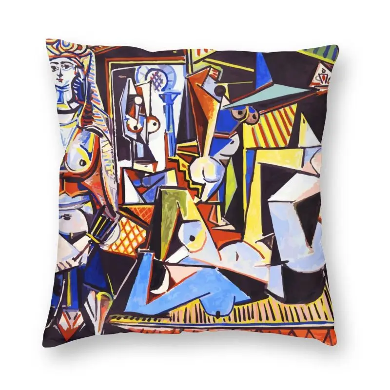 Pablo Picasso The Women Of Algiers Cushion Cover Sofa Home Decorative Les Femmes d'Alger Square Throw Pillow Case 40x40
Pablo Picasso The Women Of Algiers Cushion Cover Sofa Home Decorative Les Femmes d'Alger Square Throw Pillow Case 40x40