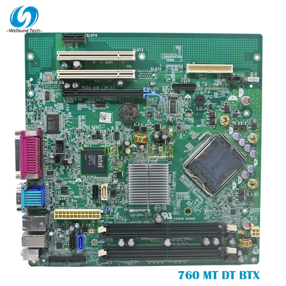 100% рабочая настольная материнская плата для DELL OptiPlex 760 MT DT BTX M858N R230R Q43 DDR2 системная плата полностью протестирована
100% рабочая настольная материнская плата для DELL OptiPlex 760 MT DT BTX M858N R230R Q43 DDR2 системная плата полностью протестирована