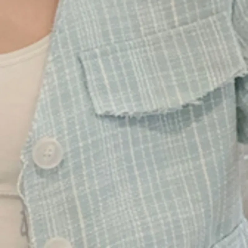 Summer 2021 Fashion Loose Short Top Casual Temperament Single Breasted Short Sleeve Cardigan Solid Slim Coat Jacket Veste Femme
Summer 2021 Fashion Loose Short Top Casual Temperament Single Breasted Short Sleeve Cardigan Solid Slim Coat Jacket Veste Femme