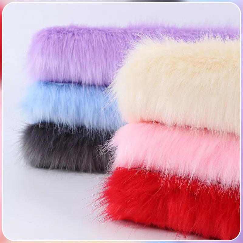 Fashion Faux Fox Fur Fabric Plush Counter Cushion Cloth Plush Toy Apparel Fabric Shawl Cloak Fur Collar
Fashion Faux Fox Fur Fabric Plush Counter Cushion Cloth Plush Toy Apparel Fabric Shawl Cloak Fur Collar