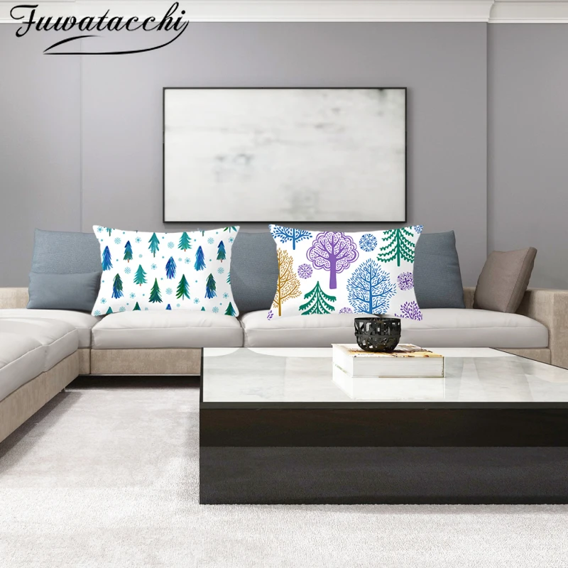 Fuwatacchi Christmas Cushion Covers Bird Wreath Throw Pillow Covers for Home Sofa Decorative Funda Cojin Pillowcase 30x50cm
Fuwatacchi Christmas Cushion Covers Bird Wreath Throw Pillow Covers for Home Sofa Decorative Funda Cojin Pillowcase 30x50cm