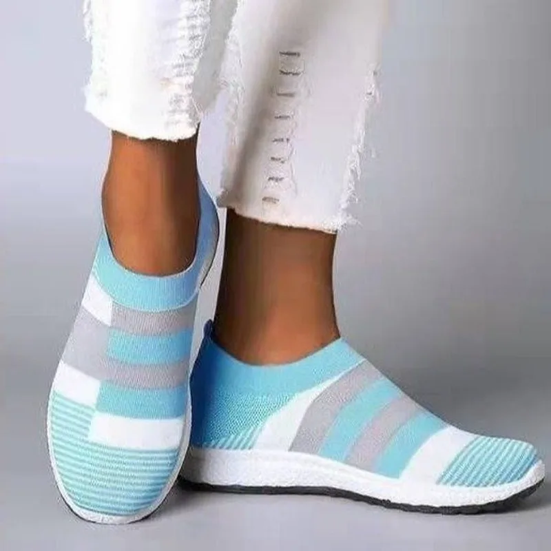 Spring Women's Mesh Sneakers Women Shoes Causal Vulcanized Woman Fashion Knitted Flat Ladies Slip On Comfort Female Plus Size
Spring Women's Mesh Sneakers Women Shoes Causal Vulcanized Woman Fashion Knitted Flat Ladies Slip On Comfort Female Plus Size