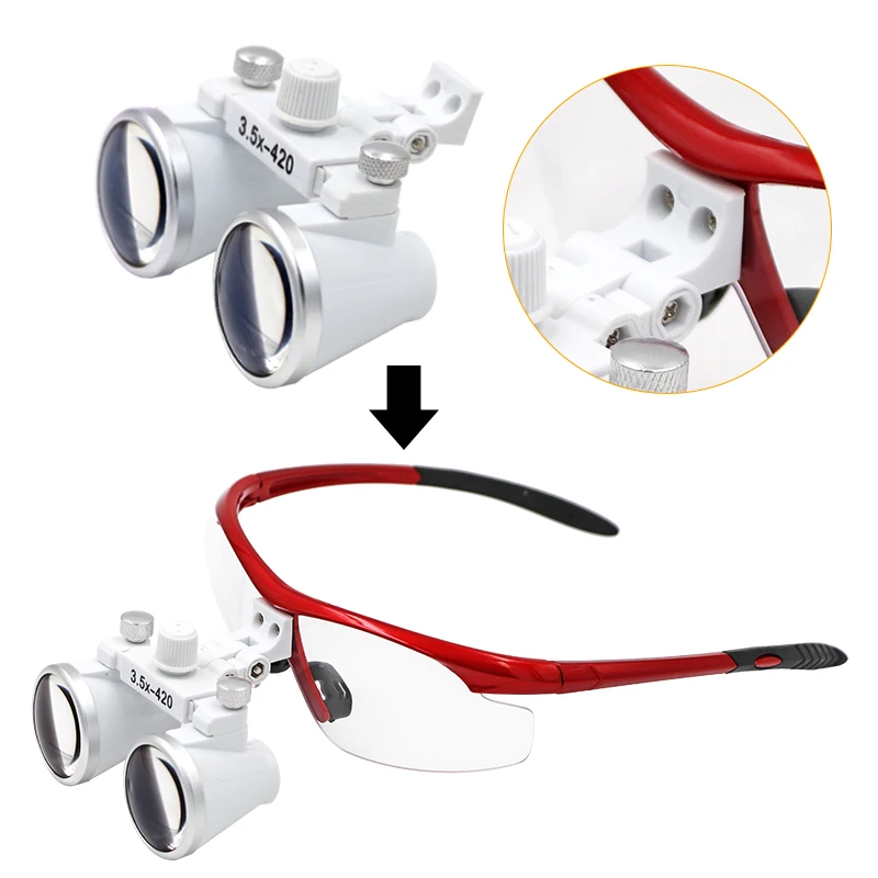 1set 3.5X Dental Loupes Dental Magnifier Dental Lab Medical Loupes Magnification Binocular Headlight Headlamp
1set 3.5X Dental Loupes Dental Magnifier Dental Lab Medical Loupes Magnification Binocular Headlight Headlamp
