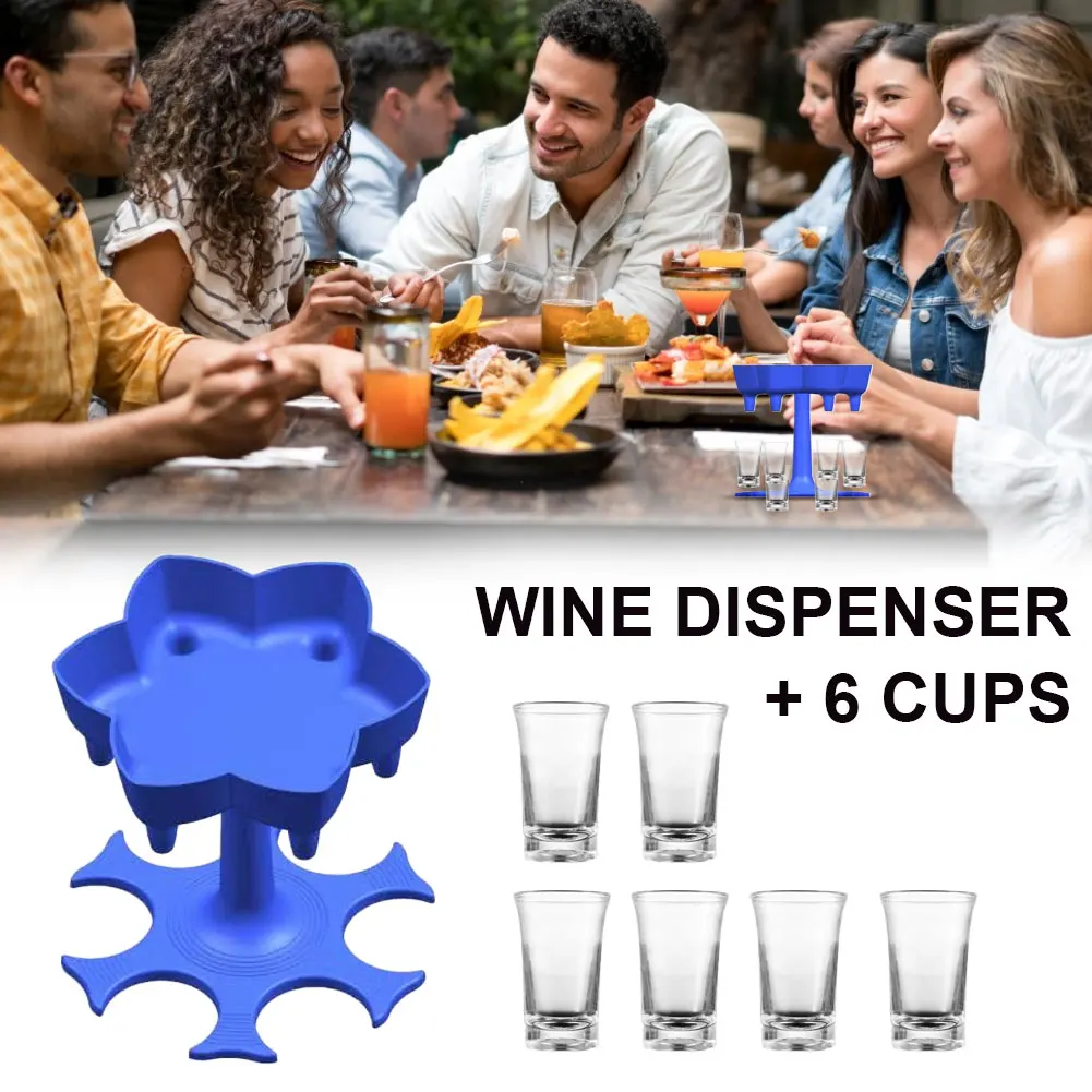 6 Shot Glass Dispenser Holder Drinking Games Shot Glasses Wine Dispenser Party Drinking Dispenser Tools Kitchen Bar Accessories
6 Shot Glass Dispenser Holder Drinking Games Shot Glasses Wine Dispenser Party Drinking Dispenser Tools Kitchen Bar Accessories