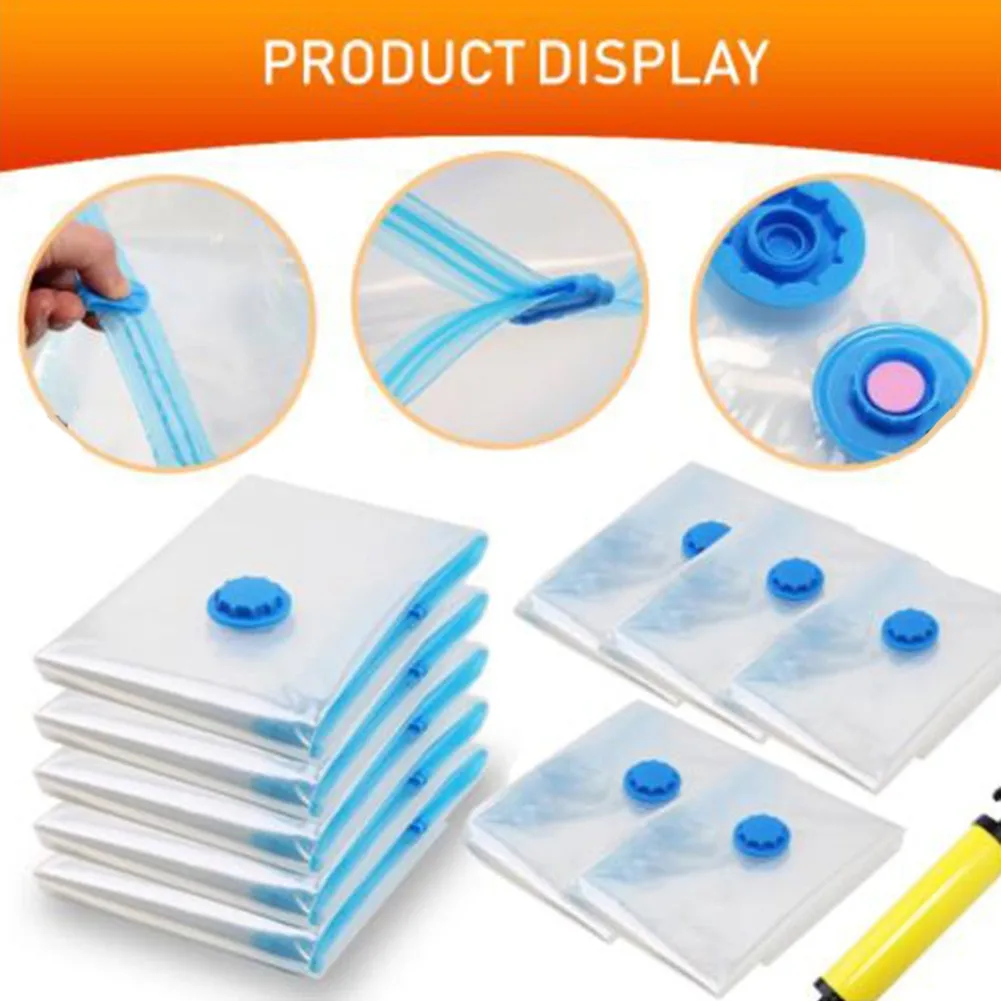 Vacuum Storage Bag Waterproof Compression Air Bag Foldable Dustproof Sack Food Organization Bags For Living Room
Vacuum Storage Bag Waterproof Compression Air Bag Foldable Dustproof Sack Food Organization Bags For Living Room