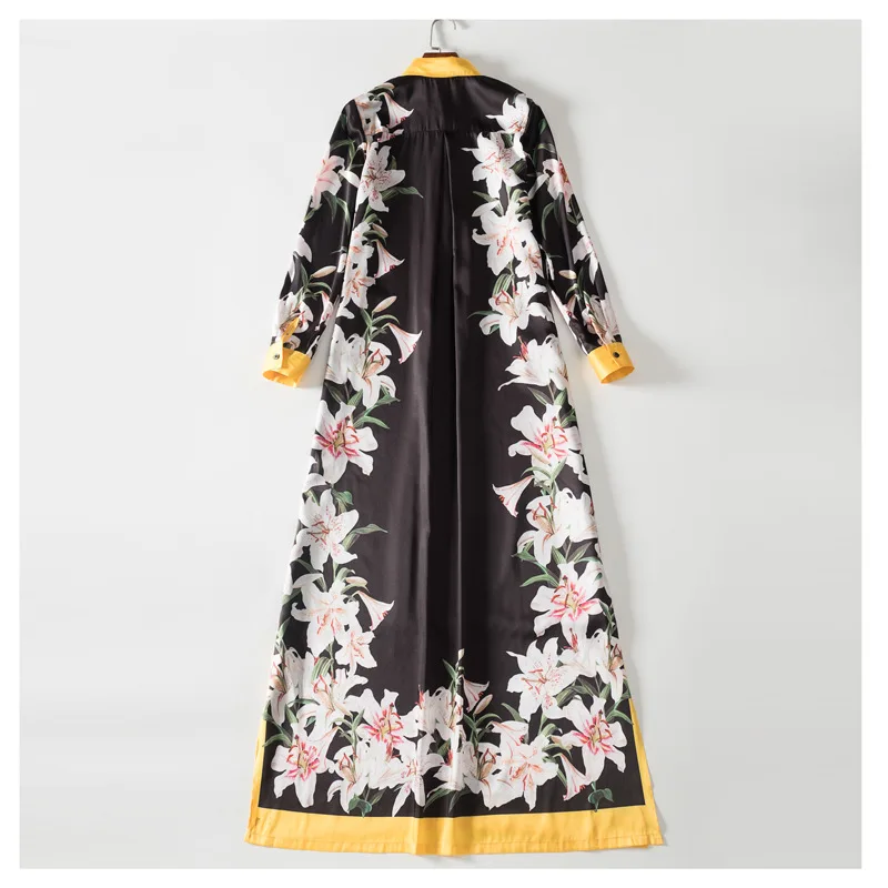 Europe 2020 Spring New Long-Sleeved Dress Women Printed Long-Sleeved Ladies Dress Fashion Lapel Women Clothing V939
Europe 2020 Spring New Long-Sleeved Dress Women Printed Long-Sleeved Ladies Dress Fashion Lapel Women Clothing V939