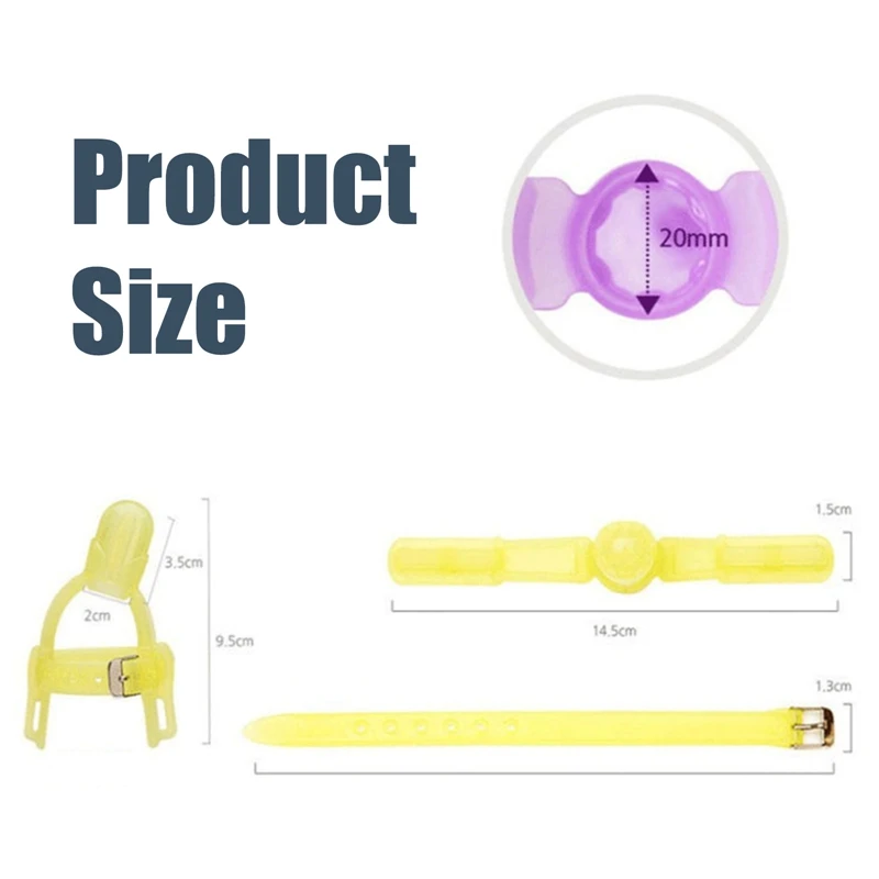 3 Colors Nontoxic Silicone Baby Kids Child Finger Guard Stop Thumb Sucking Wrist Band
3 Colors Nontoxic Silicone Baby Kids Child Finger Guard Stop Thumb Sucking Wrist Band