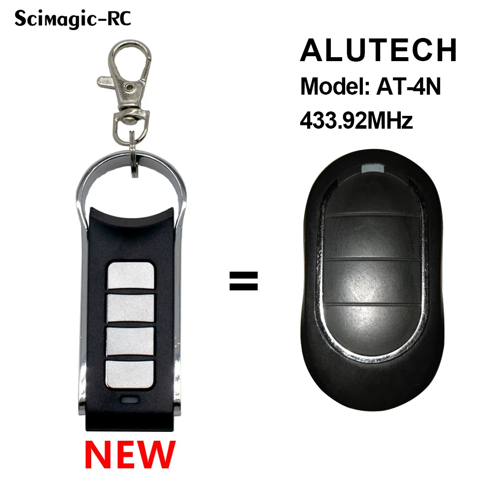 Пульт дистанционного управления для гаражных ворот ALUTECH 433 92 AT 4N МГц|Пульт дверью|