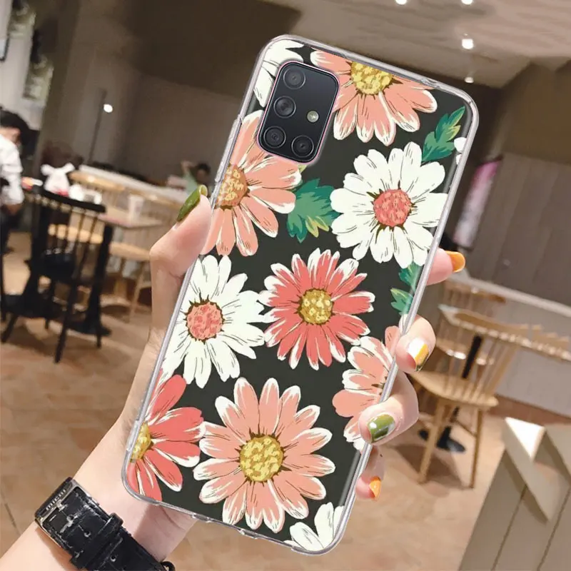TPU Soft Case for Samsung Galaxy A10 A10E A20s A30 A40 A50 A70 A01 A31 A41 A51 A71 Cover Flower Daisy sunflower Phone Cases
TPU Soft Case for Samsung Galaxy A10 A10E A20s A30 A40 A50 A70 A01 A31 A41 A51 A71 Cover Flower Daisy sunflower Phone Cases