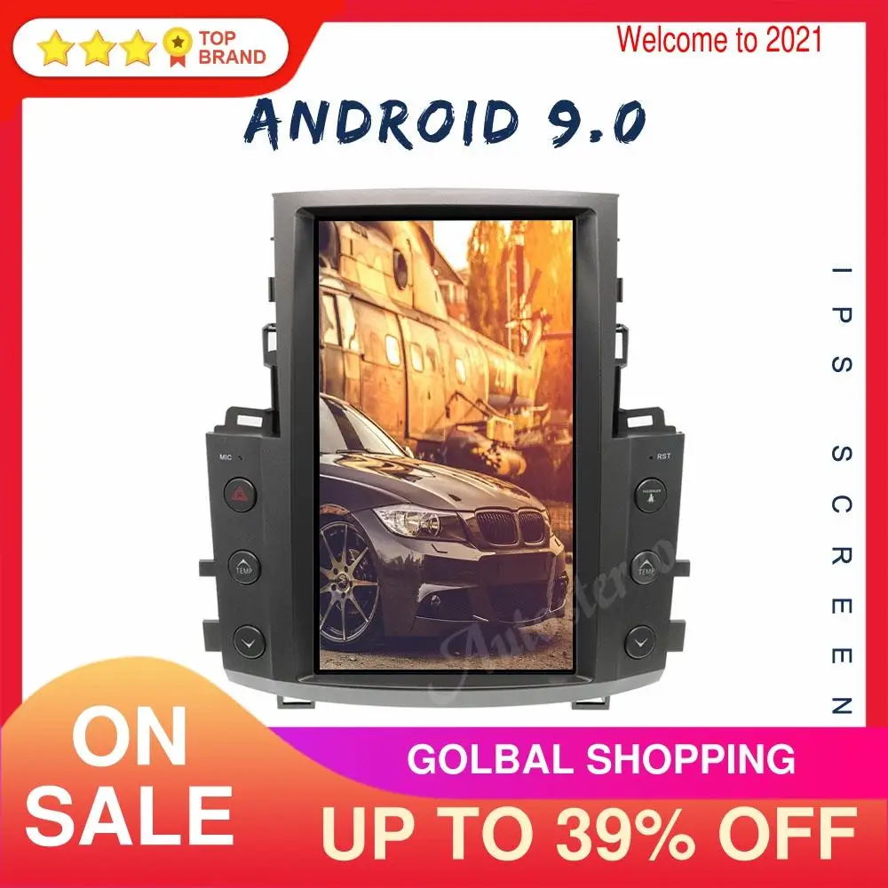 4+128G Android 9 For Lexus LX570 2007-15 Tesla Style Car Multimedia Player GPS Navigation Stereo Head Unit Car Radio DSP Carplay
4+128G Android 9 For Lexus LX570 2007-15 Tesla Style Car Multimedia Player GPS Navigation Stereo Head Unit Car Radio DSP Carplay