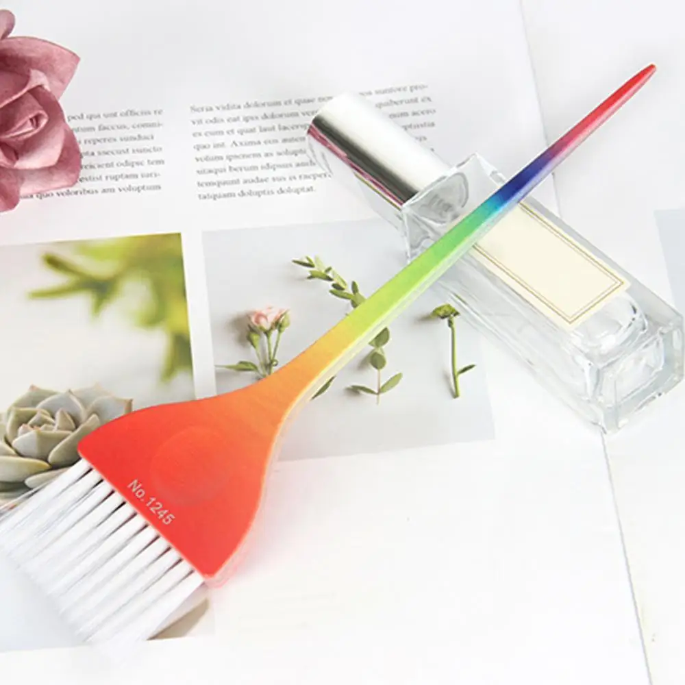 Professional Natural Hair Brushes with Rainbow Color Handle Fluffy Comb Barber Hair Dye Hair Brush Fashion Hairstyle Design Tool
Professional Natural Hair Brushes with Rainbow Color Handle Fluffy Comb Barber Hair Dye Hair Brush Fashion Hairstyle Design Tool