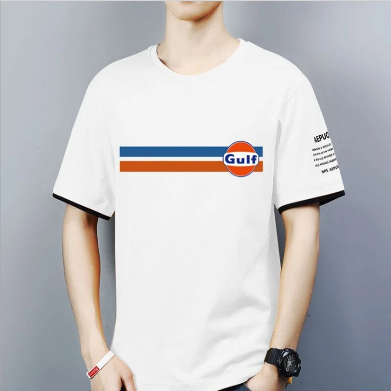 NEW Mens Short Sleeve race GULF motorcycle T-shirt Summer casual male solid colour Fashion HipHop Harajuku Men Clothe
NEW Mens Short Sleeve race GULF motorcycle T-shirt Summer casual male solid colour Fashion HipHop Harajuku Men Clothe