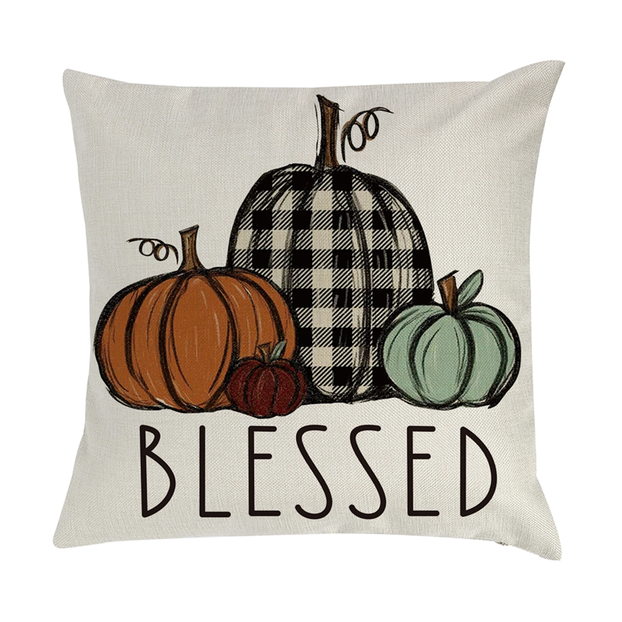 Thanksgiving Pillow Covers, Rustic Fall Buffalo Check Plaid Gnomes Pumpkin Cushion Covers for Home Decorations 2020 New Arrivals
Thanksgiving Pillow Covers, Rustic Fall Buffalo Check Plaid Gnomes Pumpkin Cushion Covers for Home Decorations 2020 New Arrivals