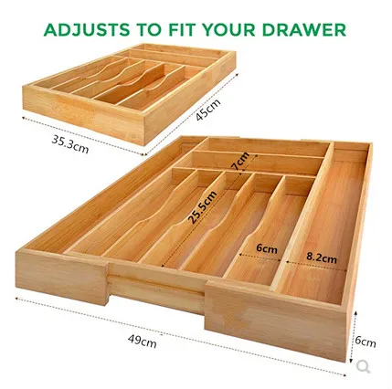 Drawer Organiser,Adjustable Storage Tray Cutlery Storage Box and Drawer Insert Box for Utensils,Cutlery,Craft and Tools 
Drawer Organiser,Adjustable Storage Tray Cutlery Storage Box and Drawer Insert Box for Utensils,Cutlery,Craft and Tools