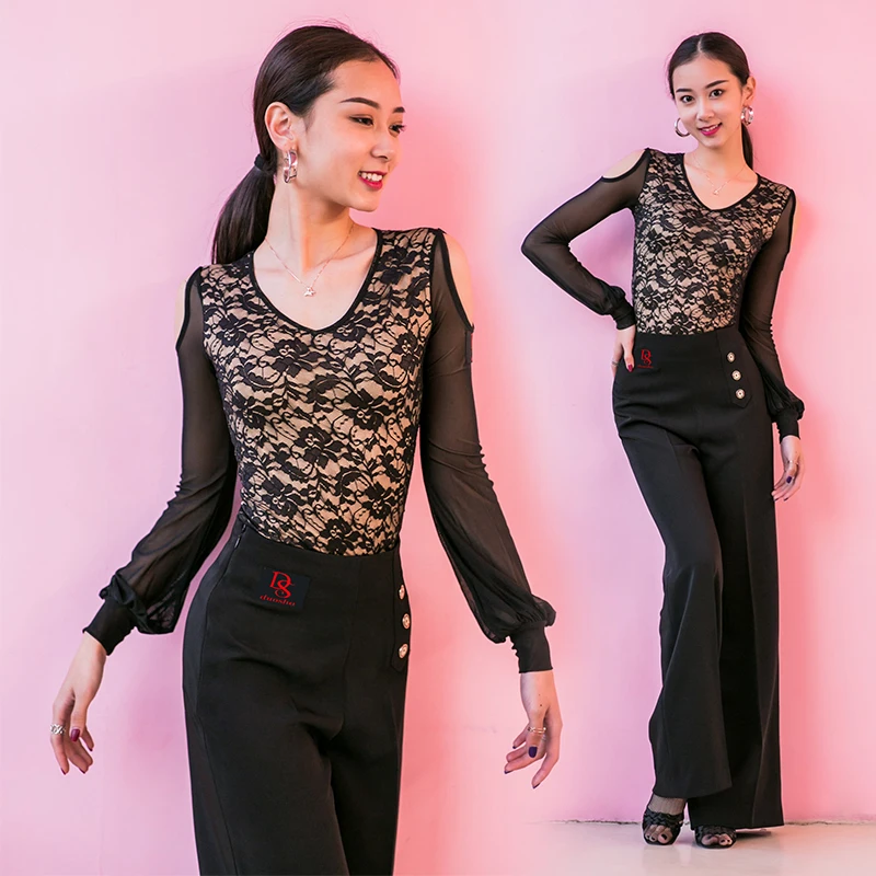 New Latin Dance Shirt Female Adult Winter Long Sleeve Clothes For Training Modern National Standard Dance Stage Costumes VO177
New Latin Dance Shirt Female Adult Winter Long Sleeve Clothes For Training Modern National Standard Dance Stage Costumes VO177