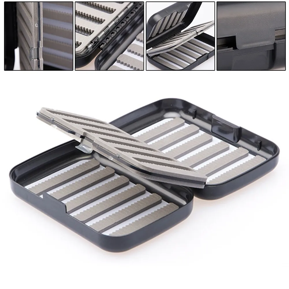 Double Sided Clear Fishing Fly Box Thickened Waterproof Box Bait Storage Box 12.5*9*3.5cm Fishing Tools Terminal Tackle
Double Sided Clear Fishing Fly Box Thickened Waterproof Box Bait Storage Box 12.5*9*3.5cm Fishing Tools Terminal Tackle