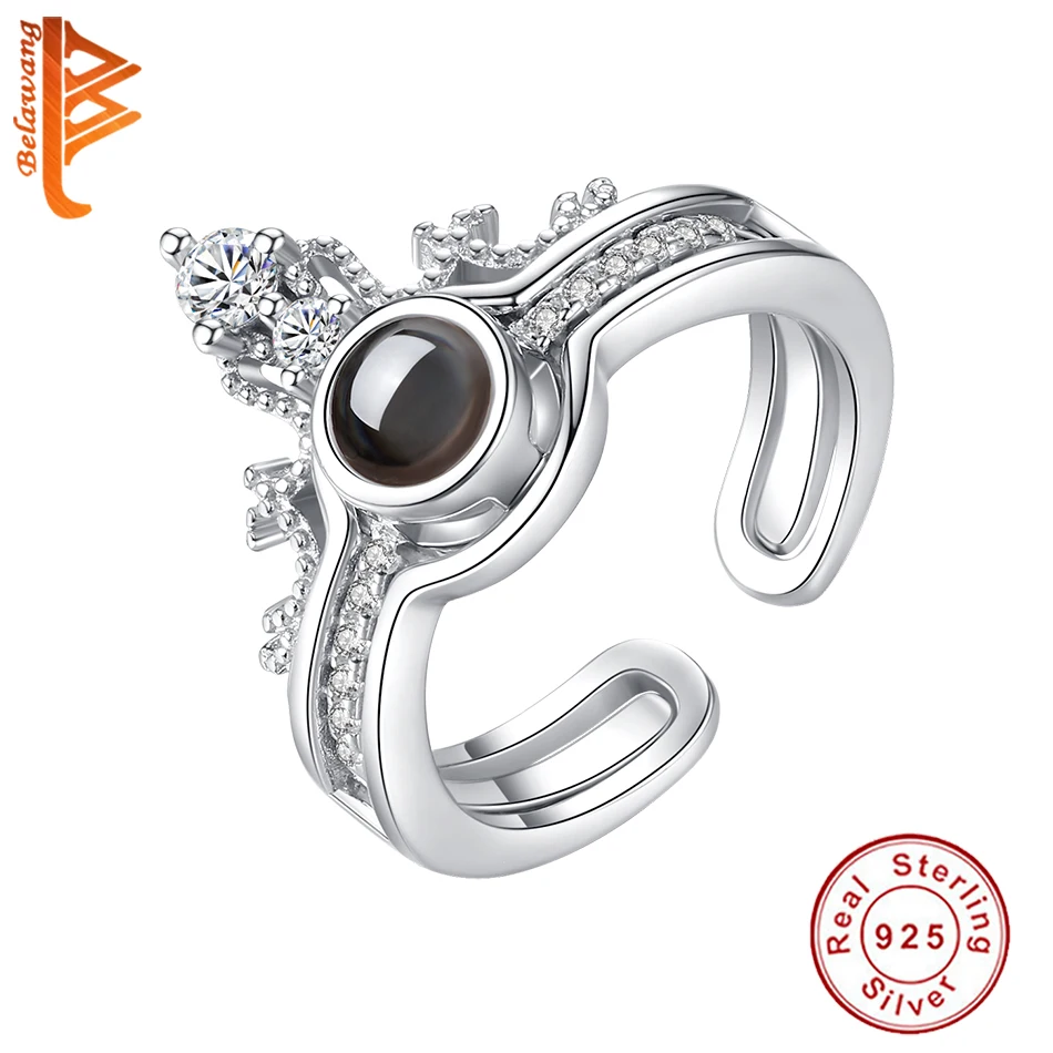 Wholesale 10PCS 925 Sterling Silver Finger Ring with Crystal 100 Language I Love U Wedding Rings for Women Silver 925 Jewelry
Wholesale 10PCS 925 Sterling Silver Finger Ring with Crystal 100 Language I Love U Wedding Rings for Women Silver 925 Jewelry