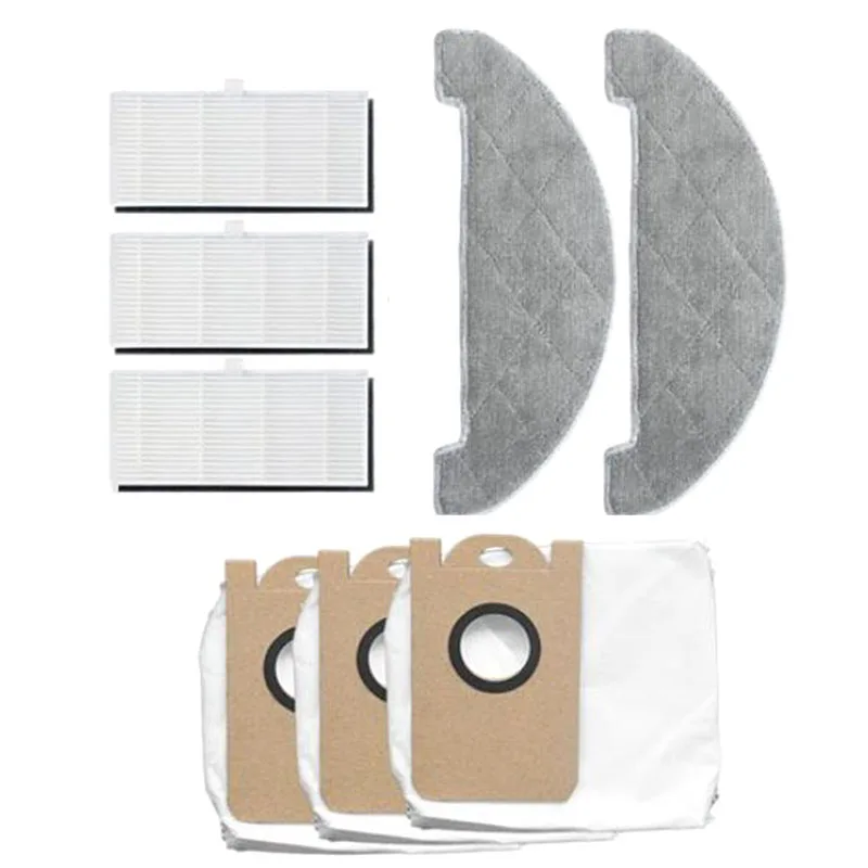 8Pcs Dust Bag Mop Cloth Heap Filter Replacement for Proscenic M7 Max Robot Vacuum Cleaner Parts Accessories
8Pcs Dust Bag Mop Cloth Heap Filter Replacement for Proscenic M7 Max Robot Vacuum Cleaner Parts Accessories