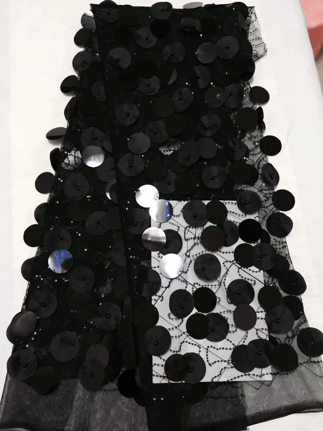 Hot Selling High Quality African Lace Fabrics With Beaded,Embroidered African Tulle Lace Fabric With Sequins 5Yards/Lot CD2130
Hot Selling High Quality African Lace Fabrics With Beaded,Embroidered African Tulle Lace Fabric With Sequins 5Yards/Lot CD2130