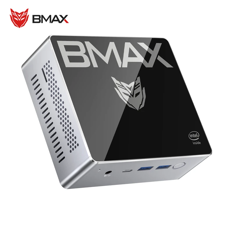 

BMAX B2 Plus 128GB ROM SSD Mini Computer Intel Celeron J4115 8GB RAM Intel HD Graphics 400 Quad Core HDMI-compatible Windows 10