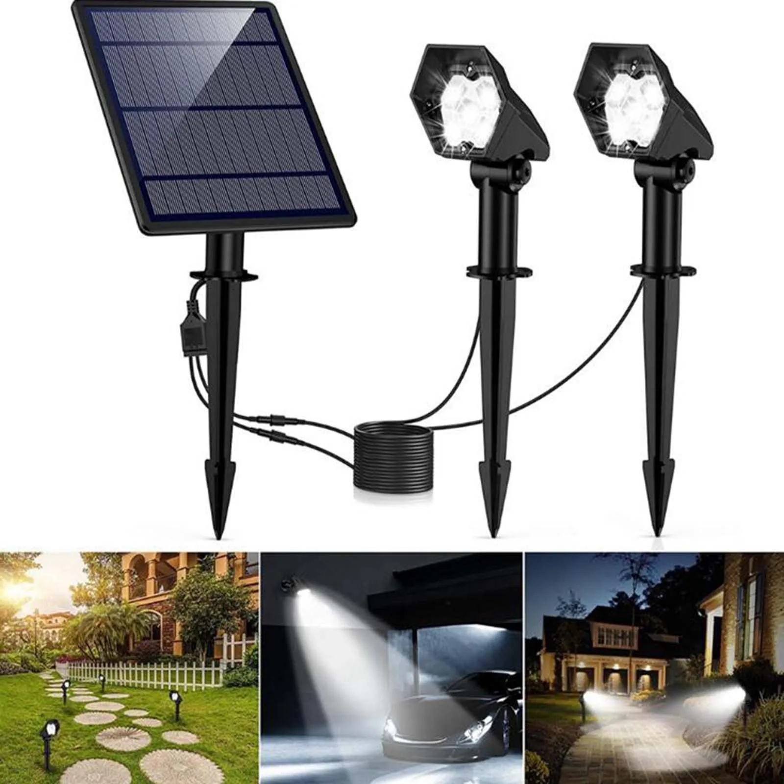 3 предмета в комплекте с регулируемой яркостью Солнечный уличный светильник уличный солнечный светильник с 3 светильник режим Водонепрониц... 
3 предмета в комплекте с регулируемой яркостью Солнечный уличный светильник уличный солнечный светильник с 3 светильник режим Водонепрониц...