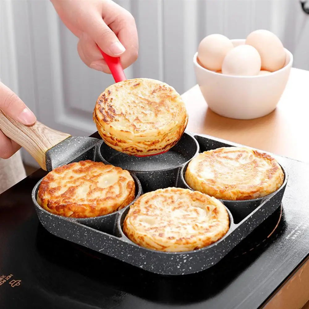 Four-hole Frying Pot Pan Thickened Omelet Pan Non-stick Egg Pancake Steak Pan Cooking Egg Ham Pans Breakfast Maker Cookware CSV
Four-hole Frying Pot Pan Thickened Omelet Pan Non-stick Egg Pancake Steak Pan Cooking Egg Ham Pans Breakfast Maker Cookware CSV