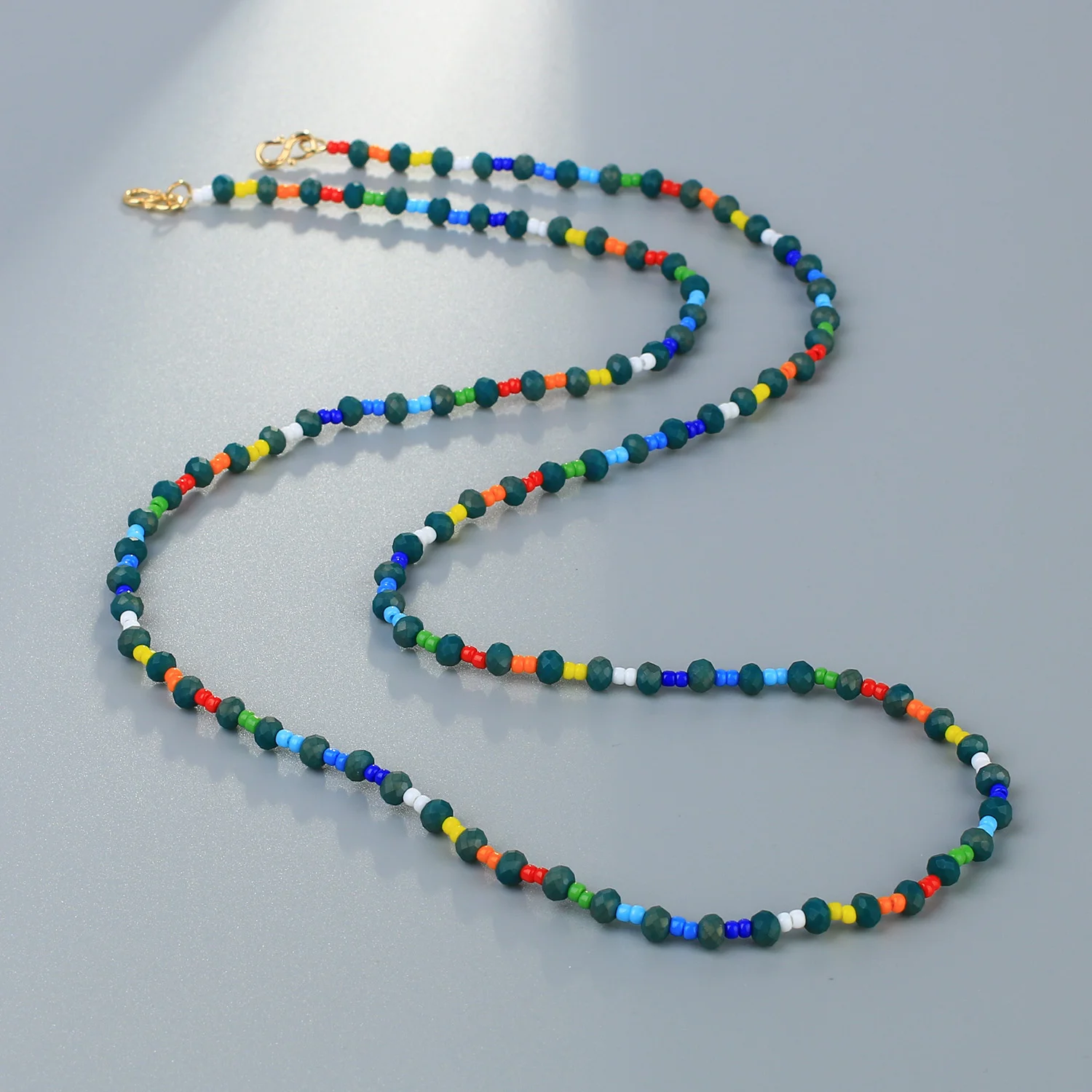 C.QUAN CHI Crystal Stone Beaded Necklace for Women Fashion Handmade High Quality Beads Chain Necklace & SunGlasses Chain Jewelry 
C.QUAN CHI Crystal Stone Beaded Necklace for Women Fashion Handmade High Quality Beads Chain Necklace & SunGlasses Chain Jewelry
