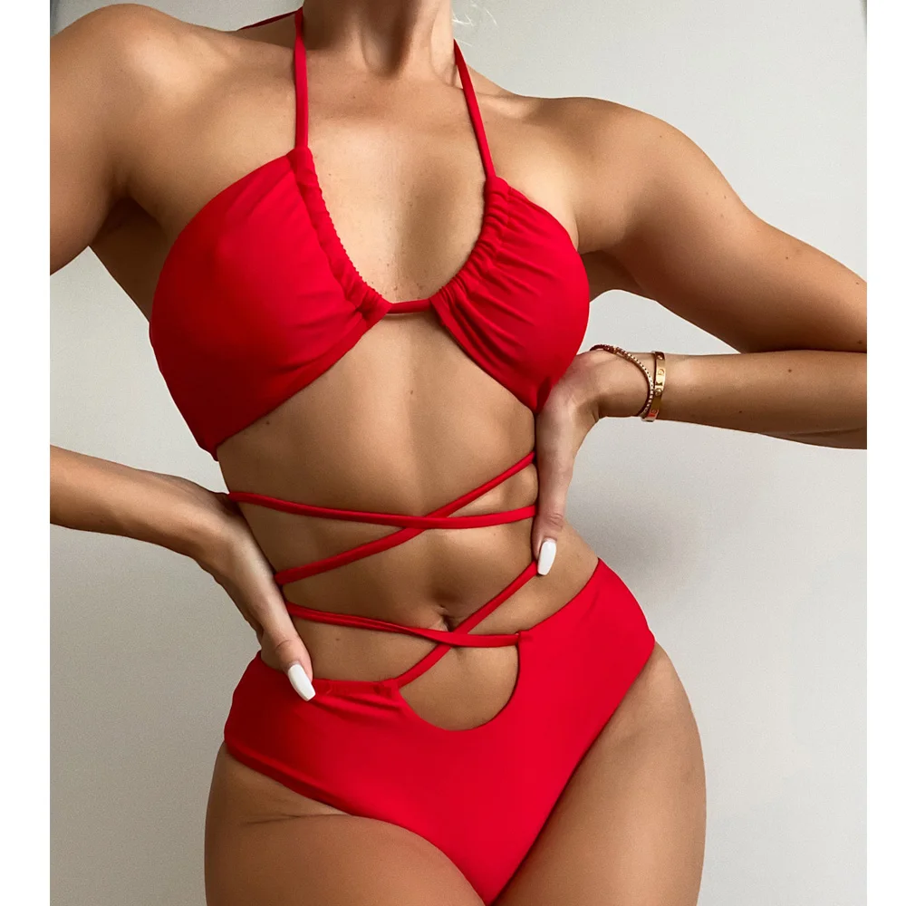 Купальник vigoкейси, женский сексуальный красный однотонный купальник бикини с лямкой на шее, 2021, Женский бразильский комплект бикини пуш-ап ...
Купальник vigoкейси, женский сексуальный красный однотонный купальник бикини с лямкой на шее, 2021, Женский бразильский комплект бикини пуш-ап ...